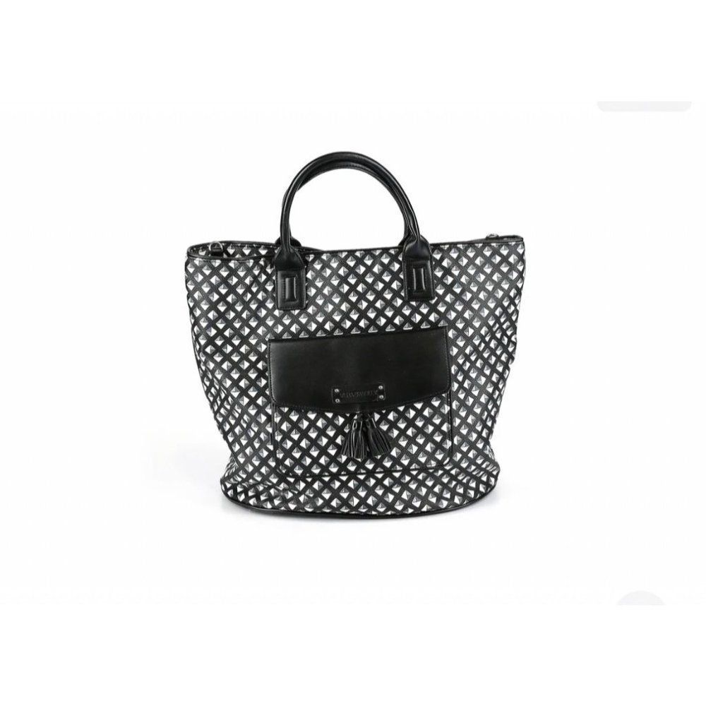 Vera Bradley Black and White Satchel
